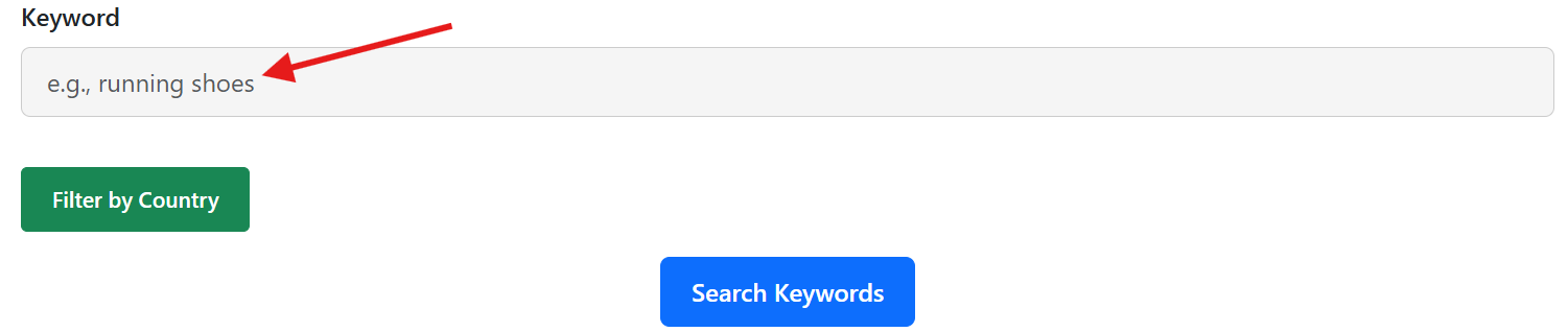 Free Keyword Research Tool